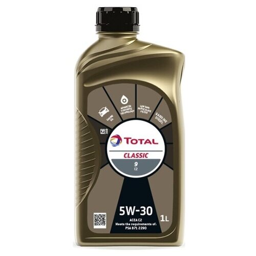 Моторное масло TOTAL Classic 9 C2 5W-30, 1 л