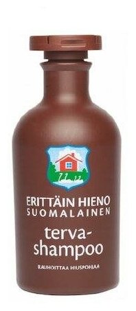 Шампунь дегтярный для проблемной кожи головы Terva-Shampoo Erittain Hieno Suomalainen 300 мл