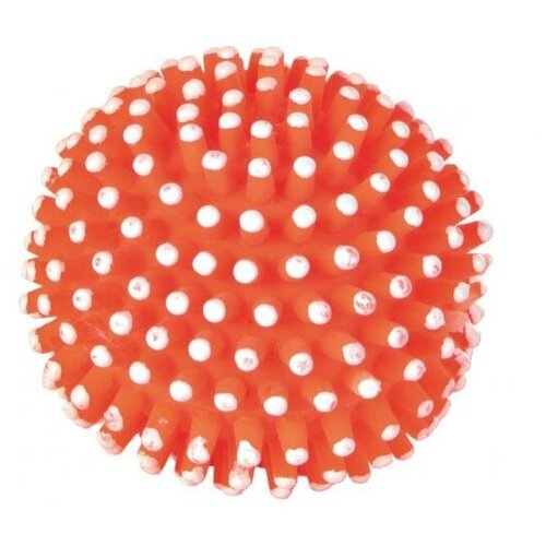 Трикси 3411 мяч игольчатый 7,5 см трикси 34841 мяч игольчатый натуральная резина 6 см