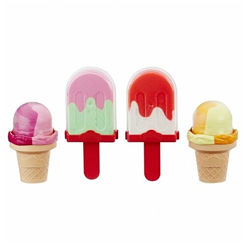 фото Набор для лепки play-doh холодильник с мороженым e6642eu4