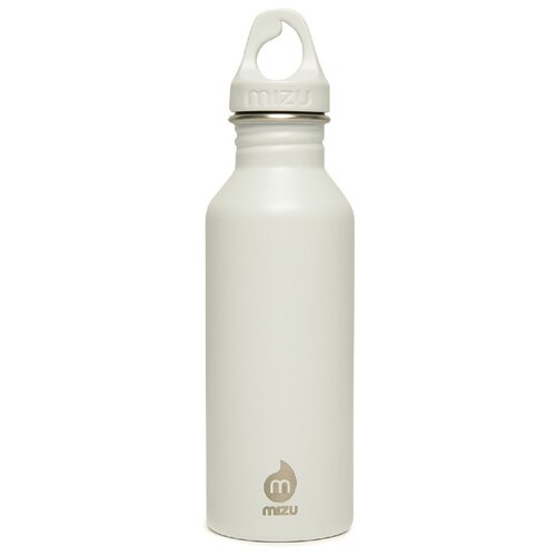 фото Бутылка для воды стальная mizu m5, white, 530 мл