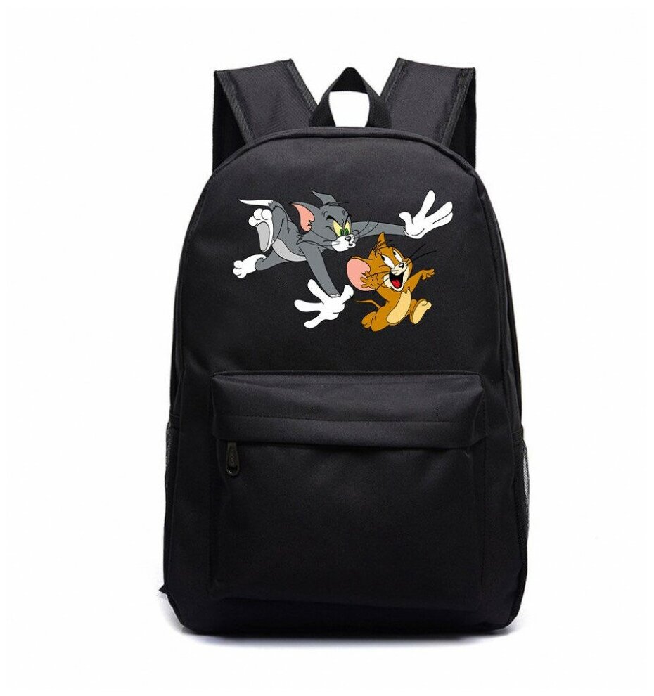 Рюкзак Том и Джерри (Tom and Jerry) черный №4