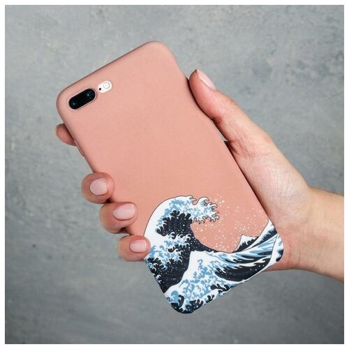 Чехол для телефона iPhone 7/8 plus «Большая волна», 7,7 х 15,8 см дизайнерский пластиковый чехол для iphone 7 plus 8 plus металл