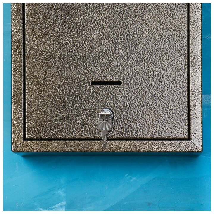 Ящик почтовый с замком, «Альфа Люкс», бронзовый - фотография № 9