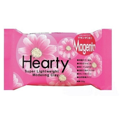 Полимерная глина Padico Hearty Magenta (Харти малиновый), 50 г.