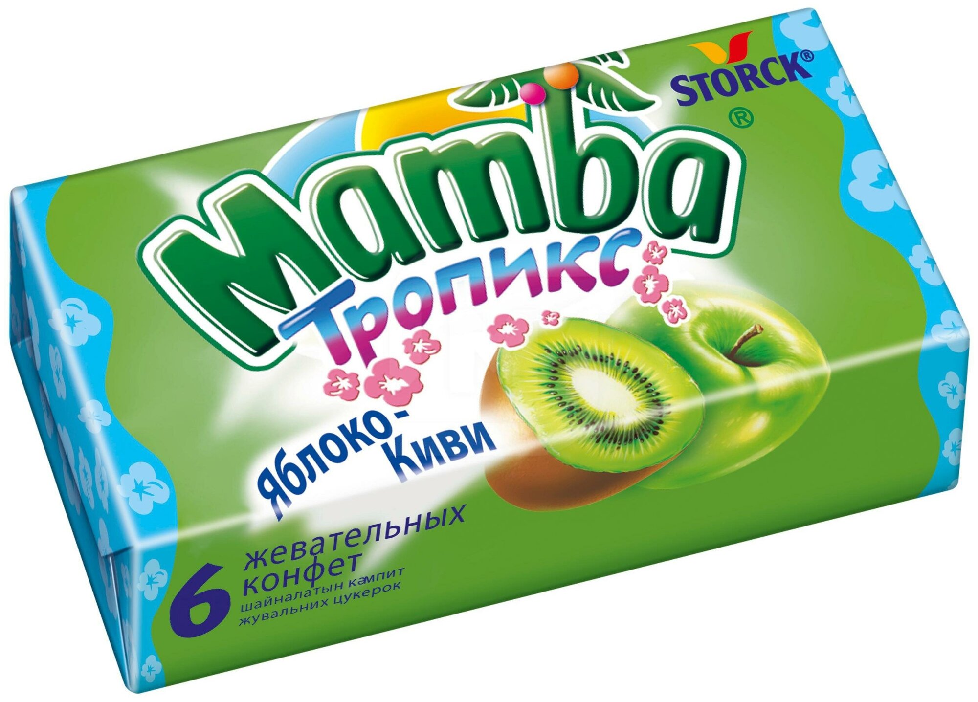 Конфеты Mamba жевательные Тропикс