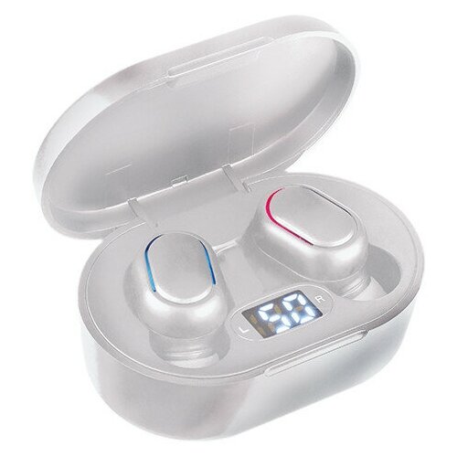 BT наушники вкладыши Perfeo BUNG TWS белые автосопряжение PF_C3173 142500₽
