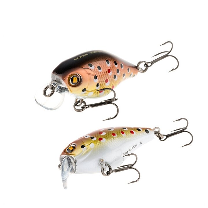 Воблер Akara Babbler 40F 3 гр. (1/9 oz 1,6 in) A75