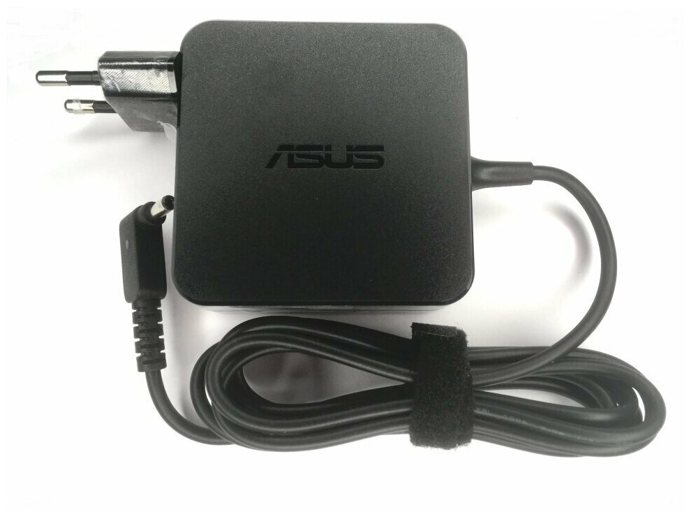 Блок питания (зарядное устройство) для ноутбука Asus S530UF 19V 3.42A (4.0-1.35) 65W квадратный с индикатором