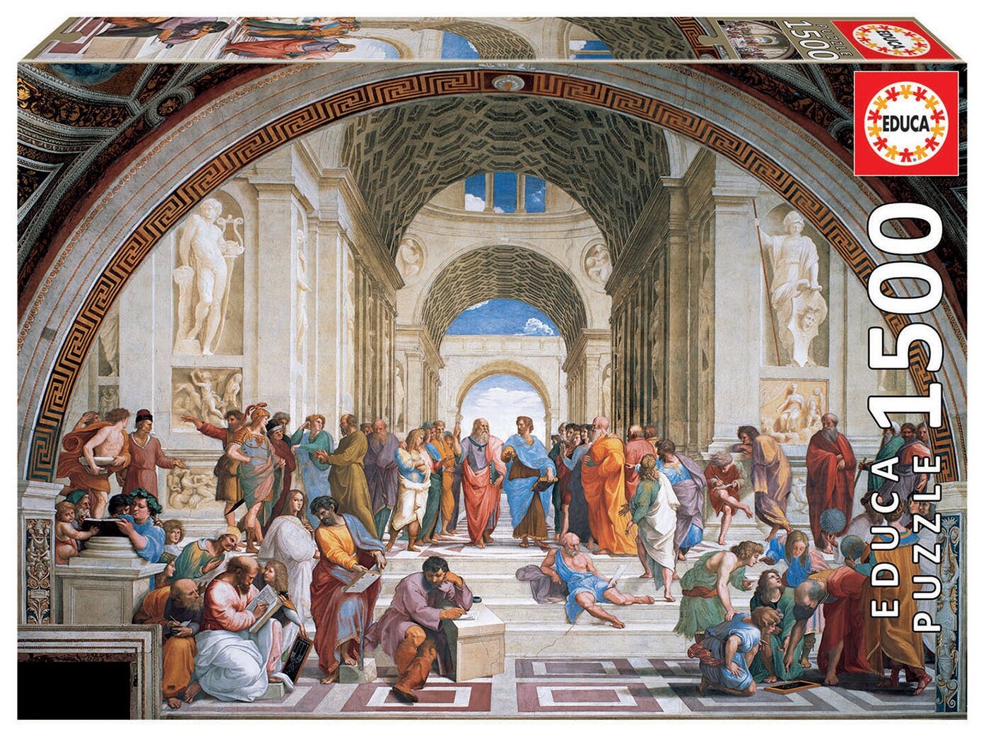 Пазл 1500 деталей Афинская Школа. Рафаэль