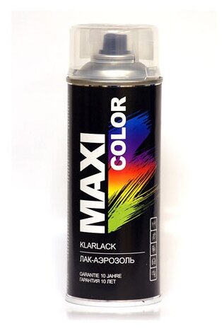 Лак MAXI COLOR глянцевый 400мл бесцветный, арт.0005MX