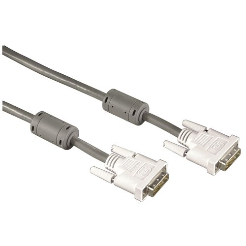 HAMA DVI-D Dual Link (m) - DVI-D Dual Link (m) (00045077), 1.8 м, серый