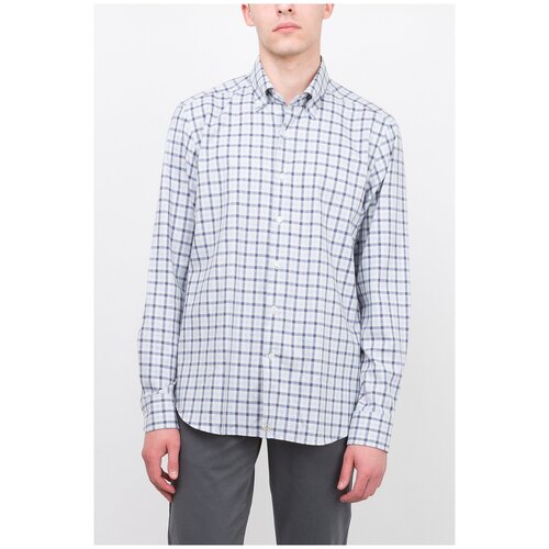 фото Рубашка sonrisa цвет голубой размер 40