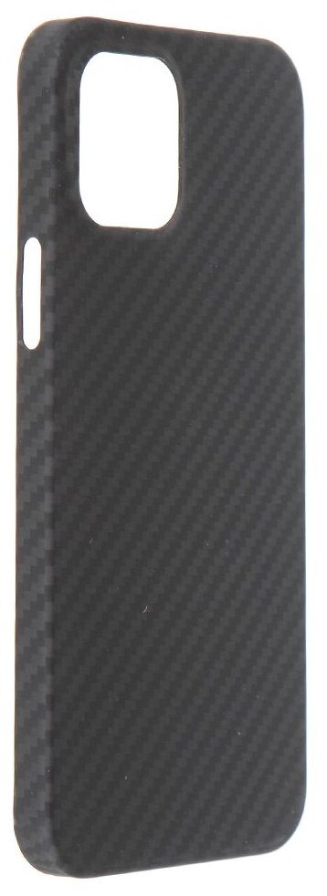 Чехол защитный Red Line для iPhone 12/12 Pro (6.1"), карбон, матовый, серый УТ000021874 - фото №4