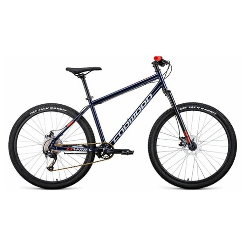 фото Велосипед 27,5" forward sporting 27,5 x disc темно-синий/красный 20-21 г рама 17" rbkw1m179006