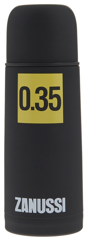 Термос с металлической колбой Cervinia (0.35 л), черный ZVF11221DF Zanussi