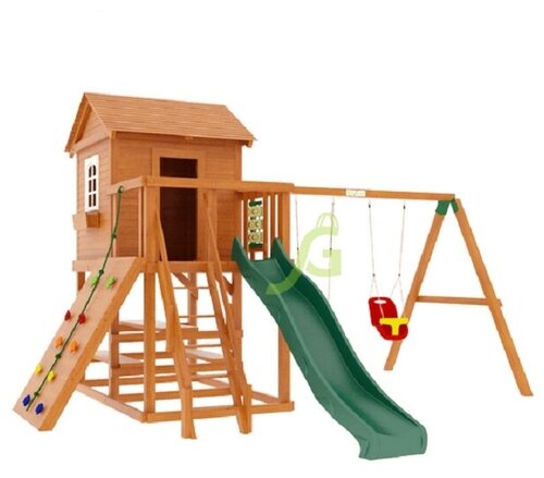 Детская площадка IgraGrad Домик 2 (спортивно-игровая площадка для дачи и улицы)