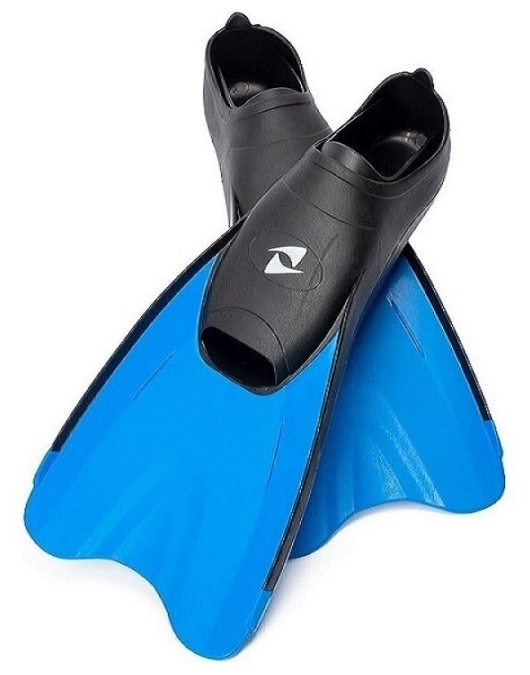 Короткие ласты для бассейна Salvimar Fluyd Training Fin синие размер 38-39