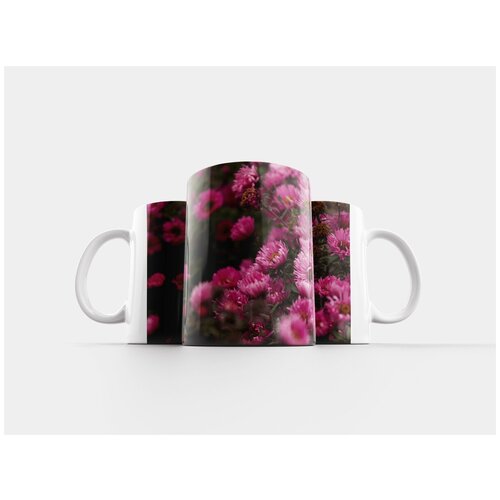 фото Кружка "цветы, розовый, природа" 320 мл lotsprints