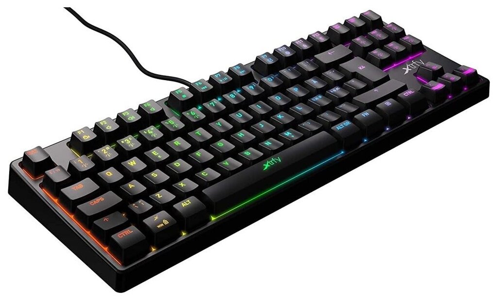 Клавиатура Xtrfy K4 RGB Tenkeyless XG-K4-RGB-TKL-R-RUS