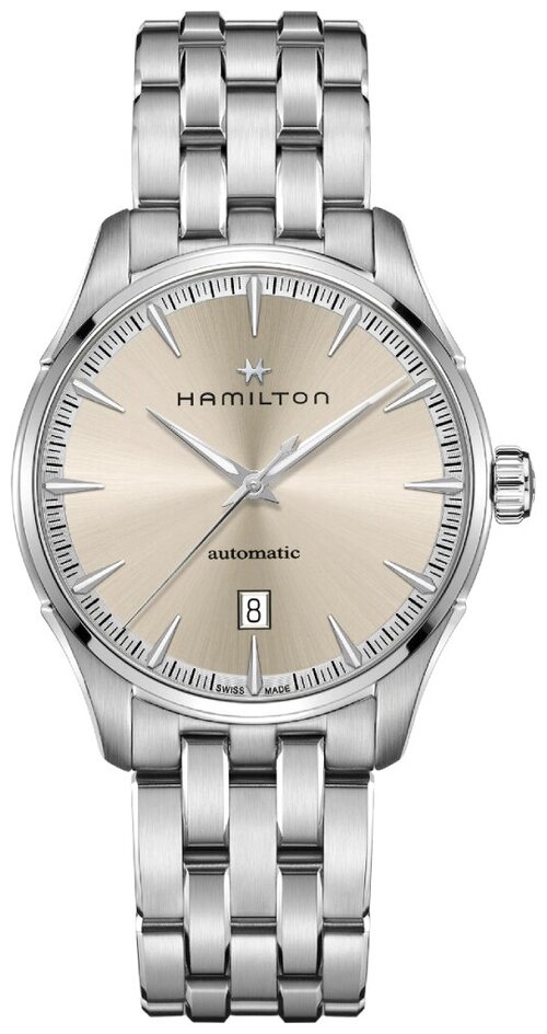 Наручные часы Hamilton Jazzmaster Наручные часы Hamilton H32475120, серебряный, бежевый