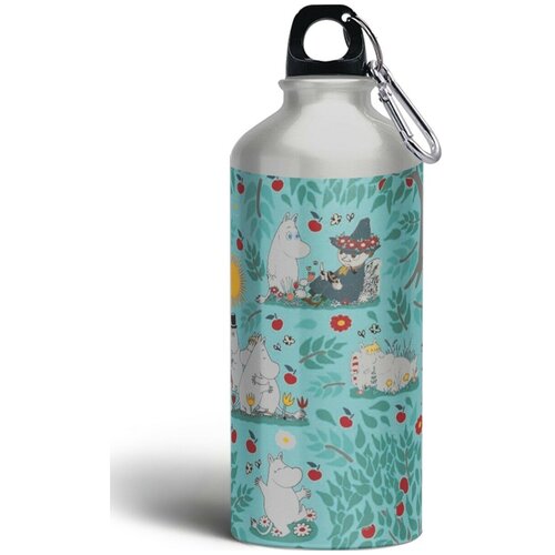 фото Бутылка спортивная/туристическая фляга мультфильм муми тролль moomin - 6280 brutbottle