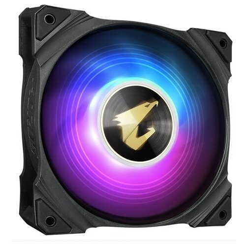 AORUS ARGB Fan [GP-AR120RFAN] 1 x 120mm ARGB Fan, 800~1700 RPM, 7.3~28.6 dBA, 18.52~40.85 CFM, Anti-vibration pads, Graphene Nano Lubriancant (552237)