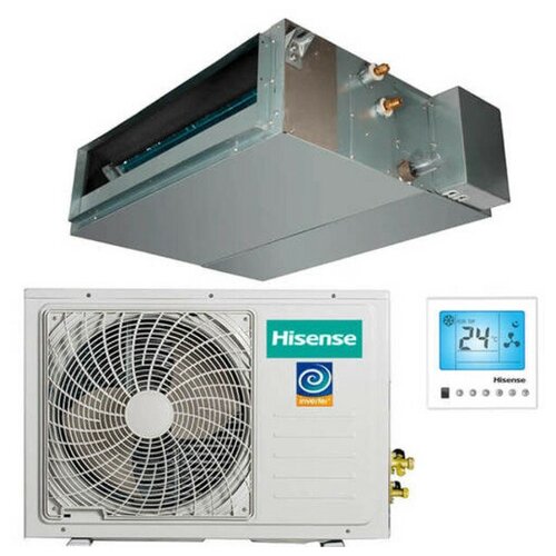 Канальный кондиционер Hisense AUW-24U4SF1 / AUD-24UX4SLL1