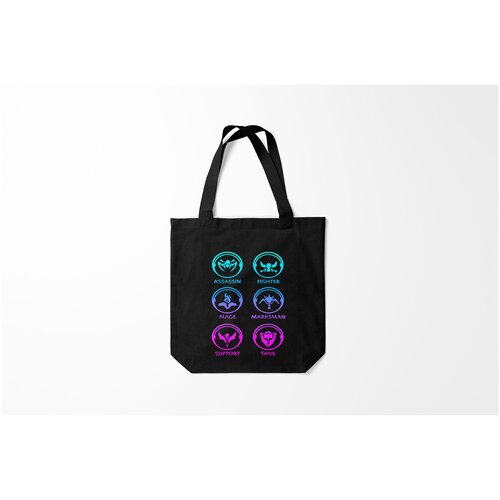 фото Сумка-шоппер / 40х40 см / геймерам / league of legends burnettie