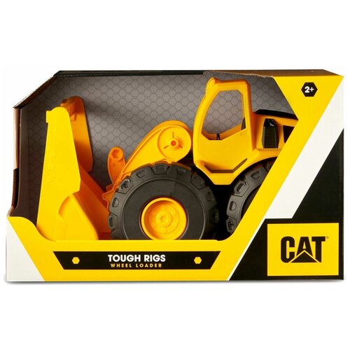 Машинка Cat Фривил Погрузчик, желтый, черный, 38 см 320 гидравлический датчик для cat caterpillar e320 запчасти для ремонта строительной техники экскаватора