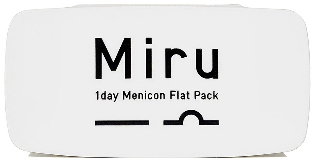 MIRU Контактные линзы 1 Day Menicon Flat Pack, 30 шт. 8.6 -1.75