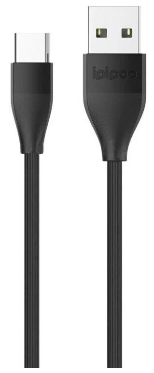 Кабель USB - Type-C Fast Data Cable ipipoo KP-16 2.4A чёрный