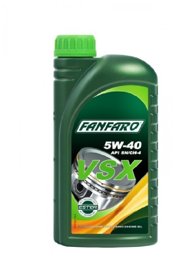 Fanfaro VSX SAE 5W-40 API SN/SM/CF/1L/Масло моторное