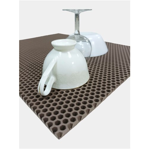 Коврик ЕВА для сушки посуды на кухню, под миску с кормом, под лоток, под цветочный горшок, 30 см * 35 см