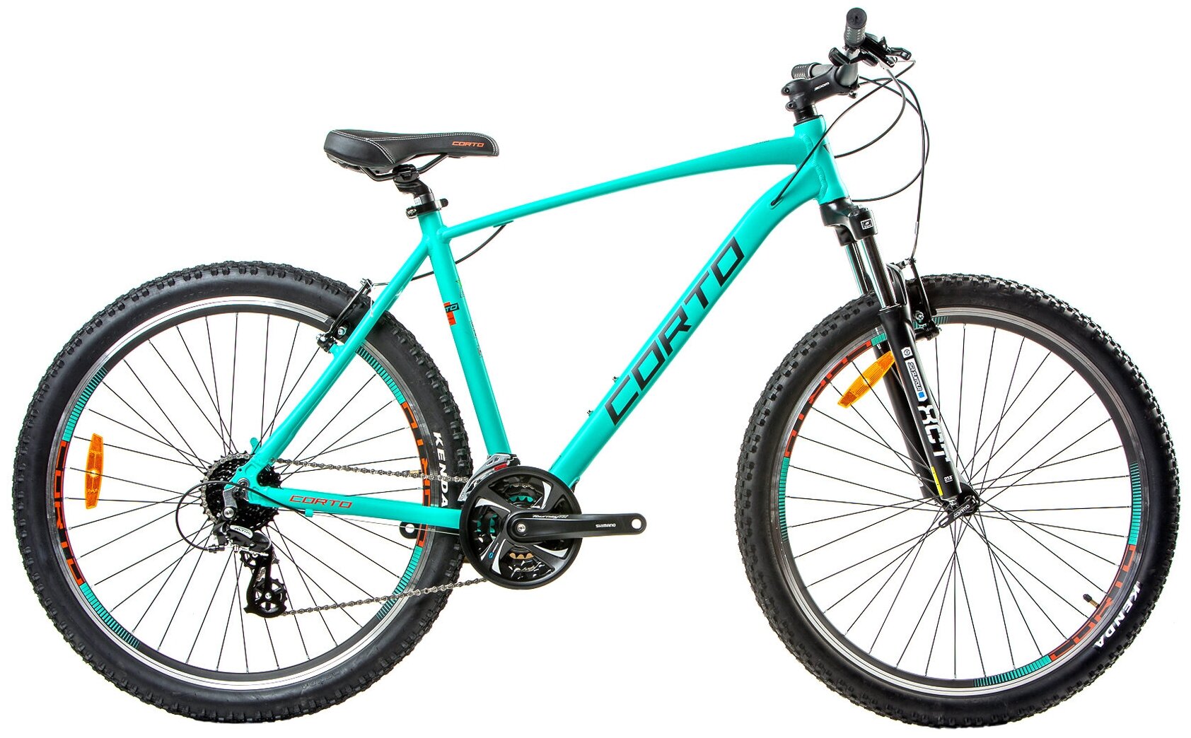 Велосипед горный Corto SLY-20" матовый зеленый/matt green