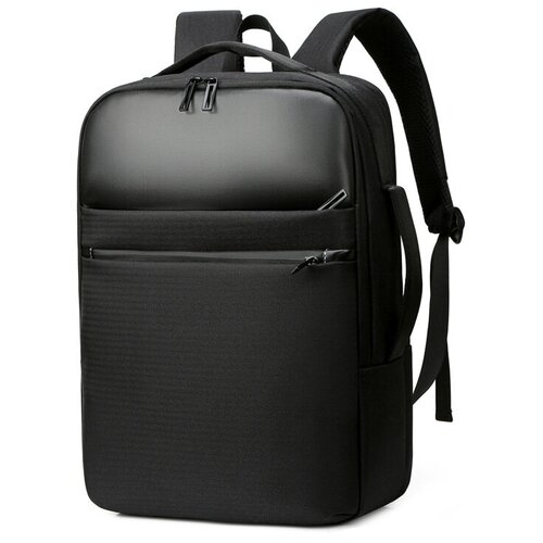 Рюкзак мужской городской спортивный черный ранец сумка для ноутбука дорожная сумка-рюкзак с USB
