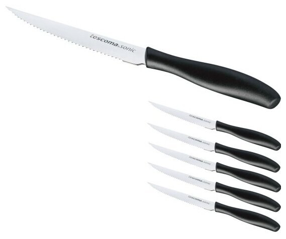 Нож стейковый Tescoma SONIC 12 см, 6 шт (862024)