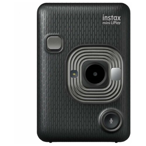 Фотоаппарат моментальной печати Fujifilm Instax mini LiPlay, темно-серый