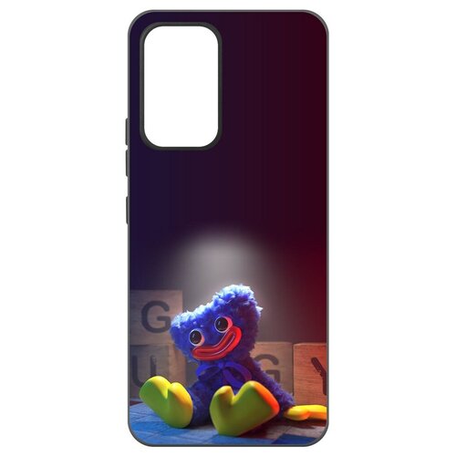 Чехол для телефона / накладка Krutoff Софт Кейс/ Хагги-Вагги/ Хаги Ваги игрушка для Samsung Galaxy A53 5G (A536) черный