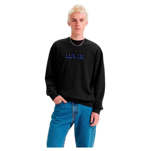 Свитшот Levi's Relaxed Fit Graphic Crewneck Sweatshirt, размер S, черный