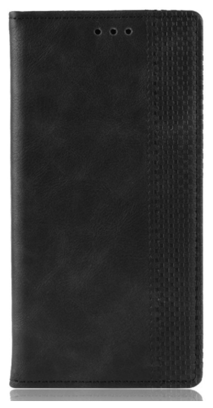 Фирменный чехол-книжка из качественной импортной кожи с мульти-подставкой и визитницей для OnePlus 6 черный