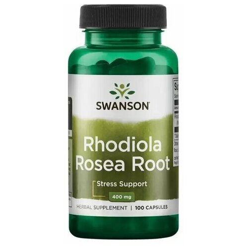 Купить Swanson Fll SPC Rhodiola Rosea Root 400Mg 100 капс