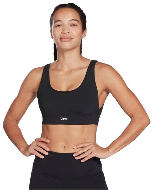 Топ Reebok S STRIPPED MINIMALIST BRA Женщины H51853 L