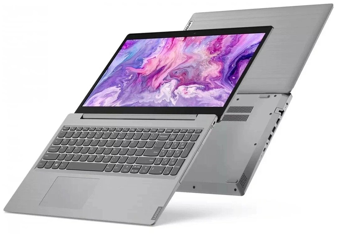 156 Ноутбук Lenovo IdeaPad L3 15ITL6 1920x1080 Intel Core i3 1115G4 3 ГГц RAM 8 ГБ DDR4 SSD 512 ГБ Intel UHD Graphics DOS RU 82HL003CRK платиновый серый