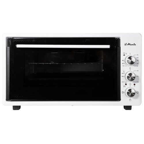 Духовка электрическая мини печь il Monte EO-4507 IVORY в современном стиле Хай-Тек High-Tech 3 режима двойное стекло дверцы от 50 до 300С 1031000₽