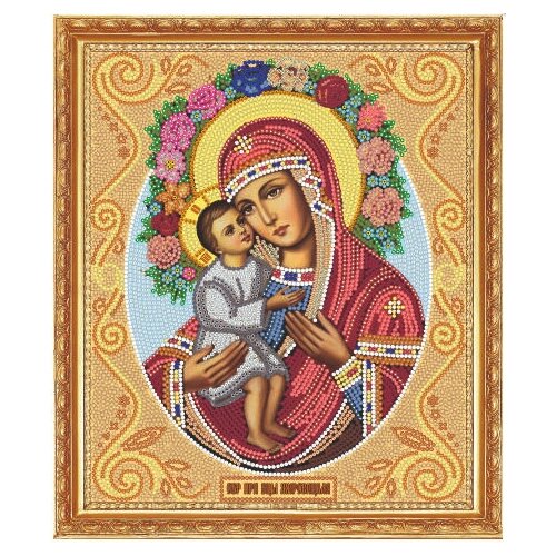 Алмазная мозаика Икона Божией матери Жировицкая 25x30