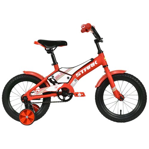 Велосипед Stark'21 Tanuki 14 Boy красный/белый велосипед stark tanuki 14 boy 2021