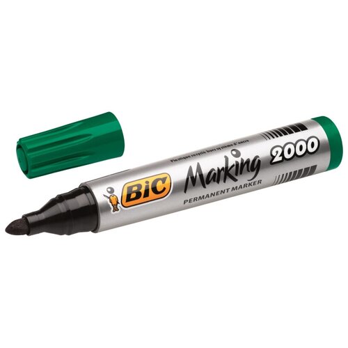 Маркер перманентный BIC Marking 2000 1.7-4.9 мм зеленый, 1556174