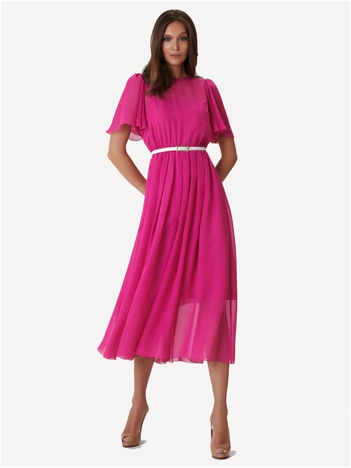 Платье Арт-Деко, размер 44, розовый