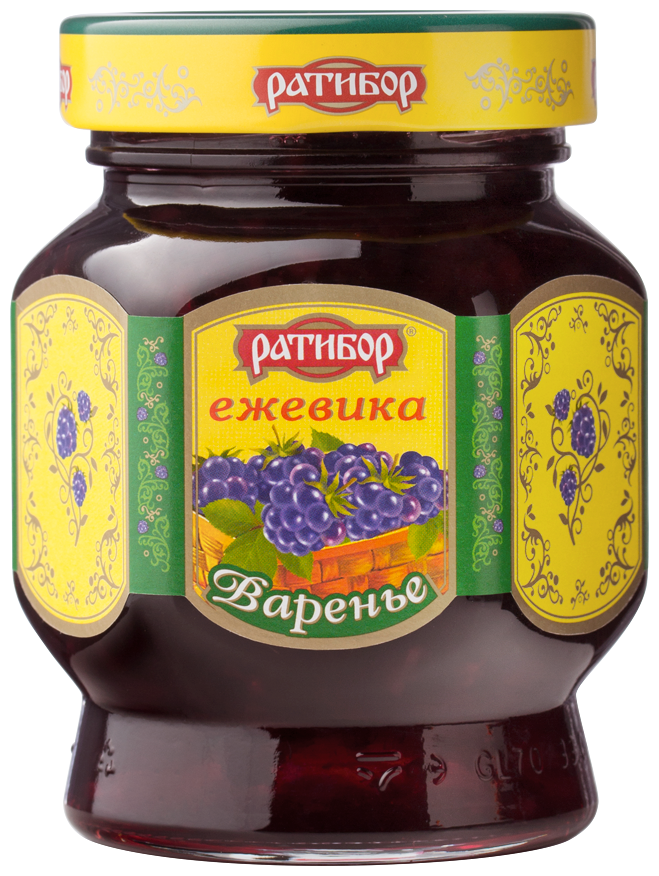Варенье Ратибор, ежевика, ассорти, 360 г - фото №1